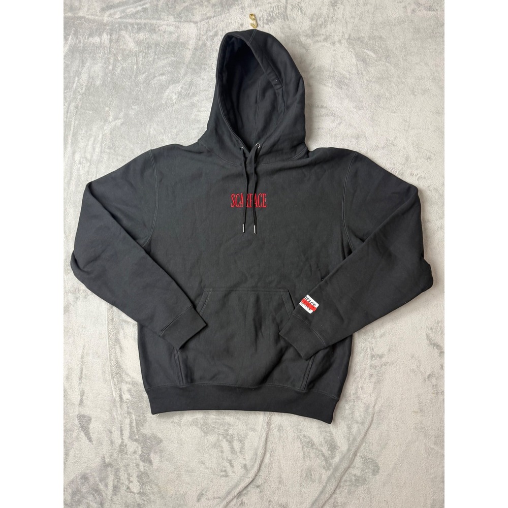 Shoe Palace Scarface Hoodie Mens Large Black The World Is Yours Graphic Pullover
